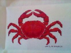 Cross stitch square for Cody-John's quilt