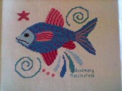 Cross stitch square for Cody-John's quilt