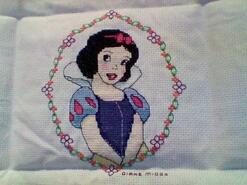 Cross stitch square for Bethany J's quilt