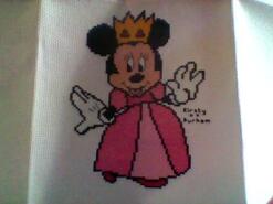 Cross stitch square for Lucy S's quilt
