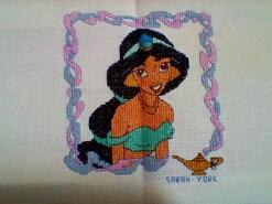 Cross stitch square for Lucy S's quilt