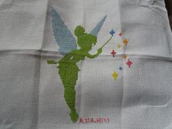 Cross stitch square for Florie-Rae's quilt