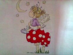 Cross stitch square for Florie-Rae's quilt