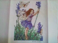 Cross stitch square for Florie-Rae's quilt