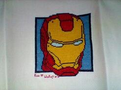 Cross stitch square for Oliver K's quilt