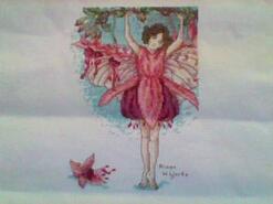Cross stitch square for Bella-Rose P's quilt