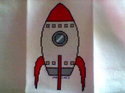 Cross stitch square for Frankie H's quilt