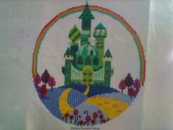 Cross stitch square for Willow H's quilt