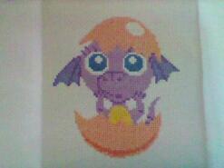 Cross stitch square for Willow H's quilt