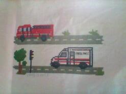 Cross stitch square for Alfie P's quilt