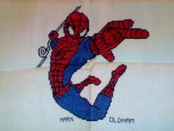 Cross stitch square for Jack D's quilt