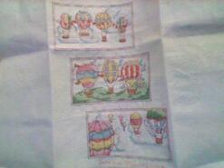 Cross stitch square for Aiden K's quilt