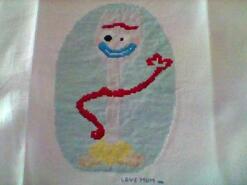 Cross stitch square for Chloe S's quilt