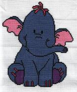 Cross stitch square for Dominic F's quilt