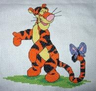 Cross stitch square for Dominic F's quilt