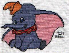 Cross stitch square for Dominic F's quilt