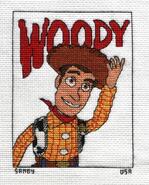 Cross stitch square for Dominic F's quilt