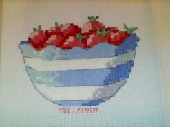 Cross stitch square for Ayesha Z's quilt