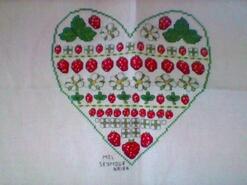 Cross stitch square for Ayesha Z's quilt