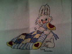 Cross stitch square for Mikey H's quilt