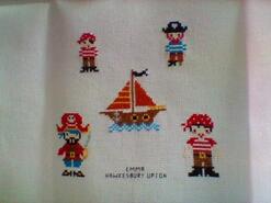 Cross stitch square for McKenzie B's quilt