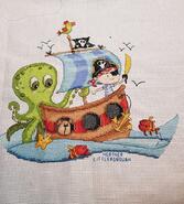 Cross stitch square for McKenzie B's quilt
