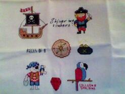 Cross stitch square for McKenzie B's quilt