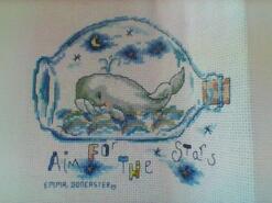 Cross stitch square for McKenzie B's quilt
