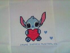 Cross stitch square for Peter M's quilt