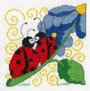 Cross stitch square for Elijah W's quilt