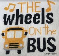 Cross stitch square for Jacob A's quilt