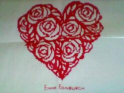 Cross stitch square for Elliot C's quilt