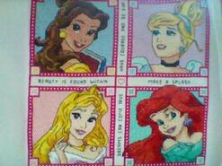 Cross stitch square for Mia Y's quilt
