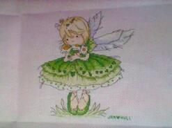 Cross stitch square for Daisybella's quilt