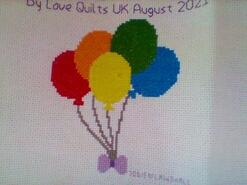 Cross stitch square for Cherry's quilt