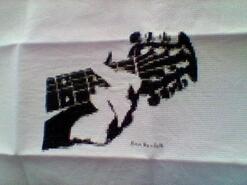 Cross stitch square for Nathan P's quilt