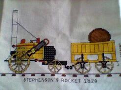 Cross stitch square for Rory P's quilt