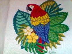 Cross stitch square for Grace O's quilt