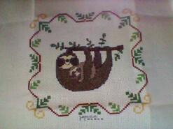 Cross stitch square for Desteni S's quilt