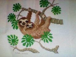 Cross stitch square for Desteni S's quilt