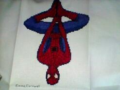 Cross stitch square for Sterling's quilt