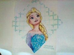 Cross stitch square for Lillie-Mae B's quilt