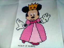 Cross stitch square for Lillie-Mae B's quilt