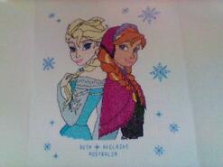 Cross stitch square for Lillie-Mae B's quilt