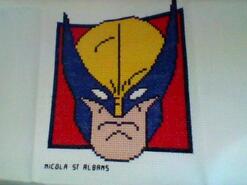 Cross stitch square for Joel W's quilt