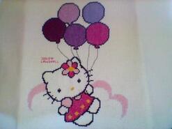 Cross stitch square for Layla A's quilt