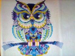 Cross stitch square for Yasmin's quilt