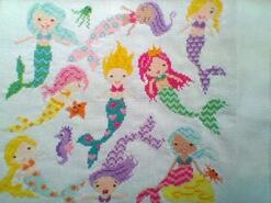 Cross stitch square for Daisy W's quilt