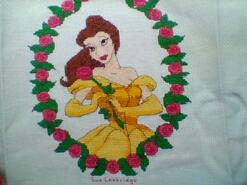 Cross stitch square for Abigail N's quilt