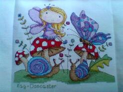 Cross stitch square